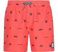 Protest Prtdennis Jr Kinder Badehose, rot 116