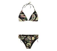 Protest PRTFluo triangle bikini True Black 34