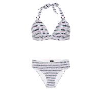 Protest PRTLUCIA halter bikini C-cup Ink blue weiß, XS34