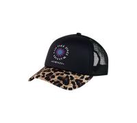 Protest PRTPrawn truckercap Fudgecamel Kappe schwarz / Leopard-Druck, 57