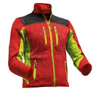 PROTOS® Inuit Jacke Kids rot-neongelb : M