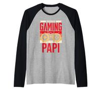 Proud Gaming Papi Gamers Videospiele Spiel Gamer Gaming Raglan