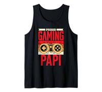 Proud Gaming Papi Gamers Videospiele Spiel Gamer Gaming Tank Top
