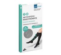 Provital Aktivstützkniestrümpfe Damen Größe 35 - 38 hellgrau