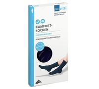 Provital Komfortsocken men Gr.39-42 schwarz 2 Stück