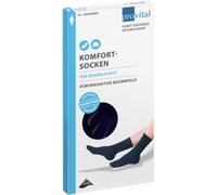 Provital Komfortsocken Women Gr.35-38 Schwarz 2 ST