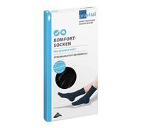 Provital Komfortsocken women Gr.35-38 schwarz 2 St