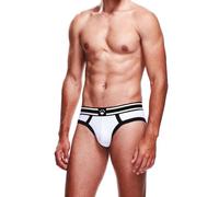 Prowler Brief White/black XL