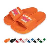 Prozente Momente Hokus, Pokus, Malle Modus Badelatschen | Slipper | Schlappen | Hausschuhe | Pantoletten | Unisex | Malle | Party | rutschfest | Orange | Größe 39