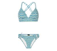 PRTSplash Triangel-Bikini-Set Damen Surfing Blue M38