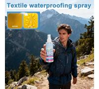 Pruojhw Textil Imprägnier Spray | 100 ml Regenfeste Flüssigkeit | Stoff Schutz Spray | für Schuh Jacke Hut Kleidung Rucksack Stiefel Polster Möbel