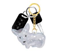 Pruojhw Tierhaar Schlüsselanhänger | Hundehair Schlüsselband Andenken | Transparentes Emotionales Anhängerhalter Ornament Für Männer Frauen Auto Handtasche Rucksack - Für Frauen Männer Rucksack Auto