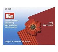 Prym 021208 Stecknadeln, 1,20 x 50mm, silberfarbig, Eisen, 50 x 1,2mm, 50 x 1,20mm