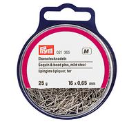 Prym Stecknadeln, 0,65 x 16mm, silberfarbig, Eisen, 16 x 0,65mm