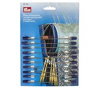 Prym 081.285 Klöppel-und Maschenhalter, Legierter Stahl Kunststoff Aluminium, violett, Einheits Größe, 10 Anzahl