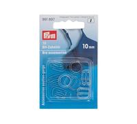 Prym BH-Zubehör Sortiment – 10 mm transparent – 10 Stück