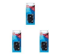 Prym 100263 390327 Nähfrei-Nachfüllp. für 390302 Nähfrei-Druckknopf Anorak Messing 15 mm brüniert, 3er Pack