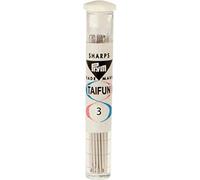 Prym 122203 Nähnadeln lang Taifun ST 3 0,90 x 44 mm silberfarbig, Silber