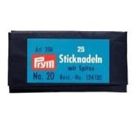 Prym 124135 Sticknadeln mit Sp. ST 20 1,00 x 43 mm silberfarbig, silber