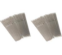 Prym 124165 Sticknadeln ohne Sp. ST 18 1,20 x 50 mm silberfarbig, silber (Packung mit 2)