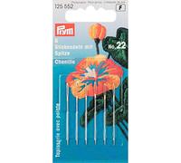 Prym Sticknadeln mit Sp. ST 22 0,90 x 40 mm silber-/goldfarbig