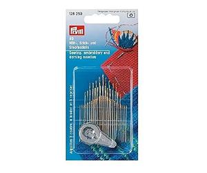 Prym 128259 Nadel Faden, Metal, Silber