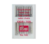 Prym 151545 Nähmaschinennadeln 130/705 Standard, silberfarbig, No. 100