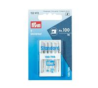 Prym 152413 Nähmaschinennadeln 130/705 Standard, silberfarbig, No. 100