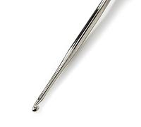 Prym 175851 Häkelnadeln ohne Griff ST 0,60 mm silberfarbig Garn-Häkelnadel, Stahl, 0,6 mm