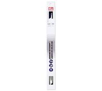 Prym 190308-1 190 308 Ergonomische Stricknadel, 6 mm/30 cm, Kunststoff, alabasterweiß