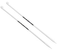 Prym 190411 Jackenstricknadeln Ergonomics 40 cm 8,00 mm, Alabasterweiß
