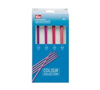 Prym Strumpfstricknadel-Set ALU COLOUR (Stärken 2,5-4,0 mm/ 20 cm)