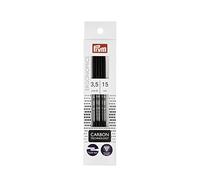 Prym 194183-1 Stricknadeln, Kunststoff, schwarz, 3,5 mm