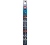 Prym Woll-Häkelnadel 195138 – ohne Griff, Aluminium, 14 cm, 3,5 mm, grau