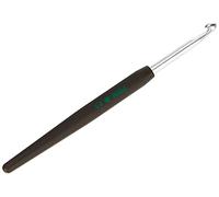 Prym 195177 Woll-Häkelnadeln Soft-Griff ALU 14 cm 4,50 mm silberfarbig