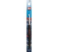 Wollhäkelnadeln Soft-Griff, 14cm, 5,00mm, silberfarbig