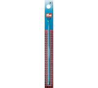 Prym Tunesische Häkelnadel, doppelseitig, 15 cm, Aluminium, 4 mm, türkis