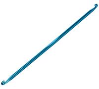 Prym Tunesische Häkelnadeln 195288 doppelseitig Metall 25 cm 6 mm Turchese