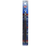 Prym Woll-Häkelnadel Soft-Griff, Aluminium, 17 cm, 12 mm, silberfarbig