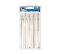 Prym 195990 Set, Aluminium, 2,50-5,00 mm, new gold Häkelnadel, 2,5-5 mm