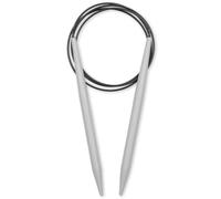 Prym 211170 Rundstricknadeln KST 100 cm 8,00 mm grau