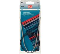 Prym 211236 Rundstricknadeln ALU 100 cm 3,00 mm grau
