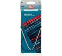 Prym 211245 Rundstricknadeln ALU 40 cm 3,50 mm grau Rundstricknadel, Aluminium, 3,5 mm