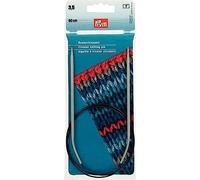 Prym 211249 Rundstricknadeln ALU 80 cm 3,50 mm grau