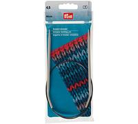 Prym Rundstricknadeln 211277 – Aluminium 60 cm 4,5 mm Grau