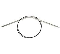 Prym 211279 Rundstricknadeln Aluminium, 80 cm, 4,50 mm, grau