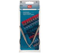 Prym 211383 Rundstricknadeln ALU 40 cm 7,00 mm grau