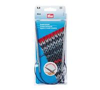 Prym 212162 Rundstricknadeln MS 60 cm 5,00 mm silberfarbig