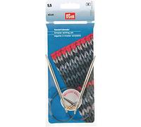Prym 212170 Rundstricknadeln MS 40 cm 5,50 mm silberfarbig
