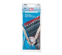 Prym 212230 Rundstricknadeln MS 40 cm 10,00 mm silberfarbig